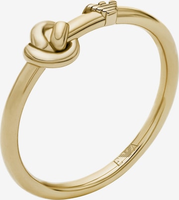 Emporio Armani Ring in Gold: Vorderseite