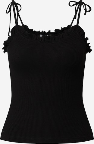 EDITED Top 'Lainey' in Schwarz: predná strana