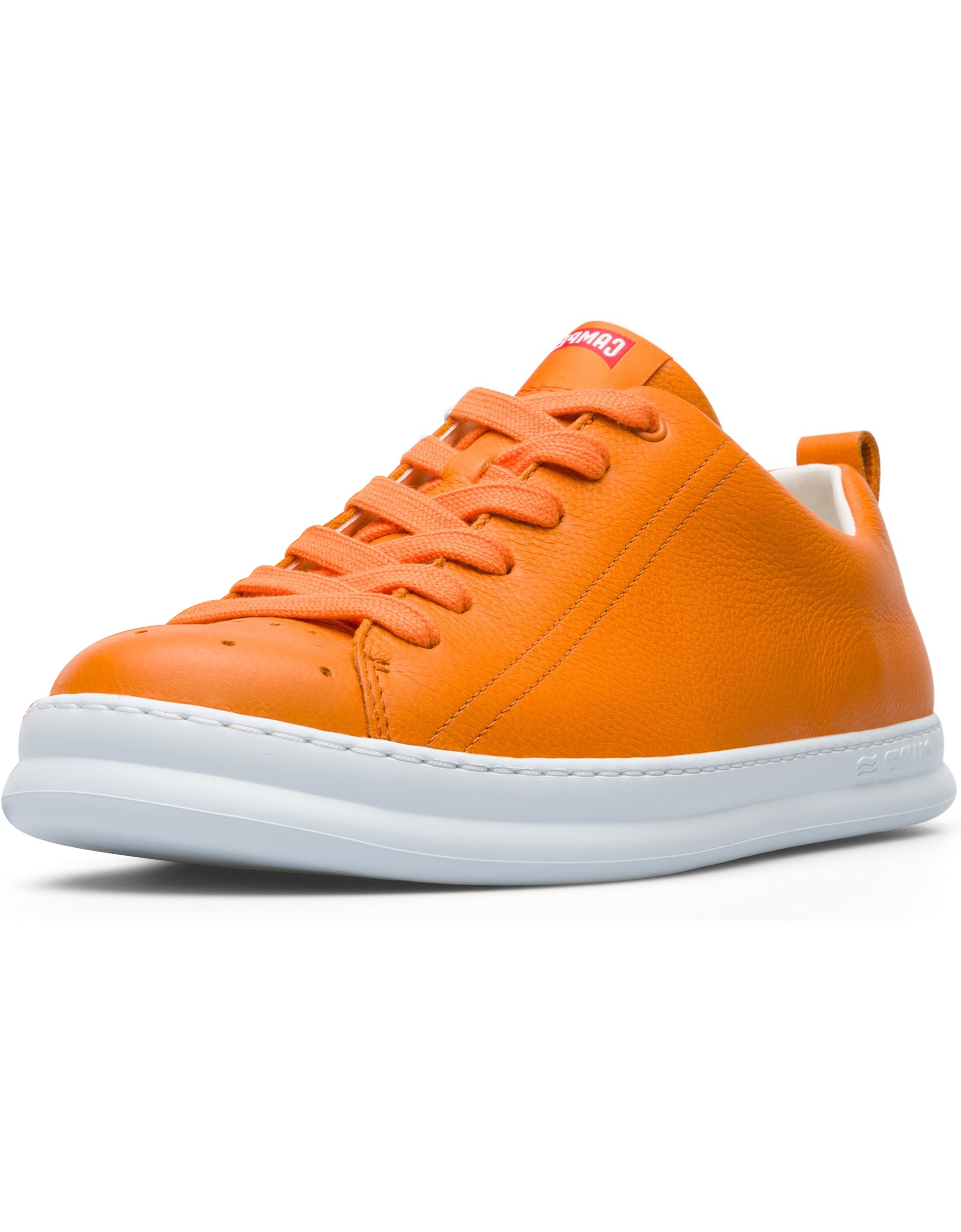 camper orange shoes