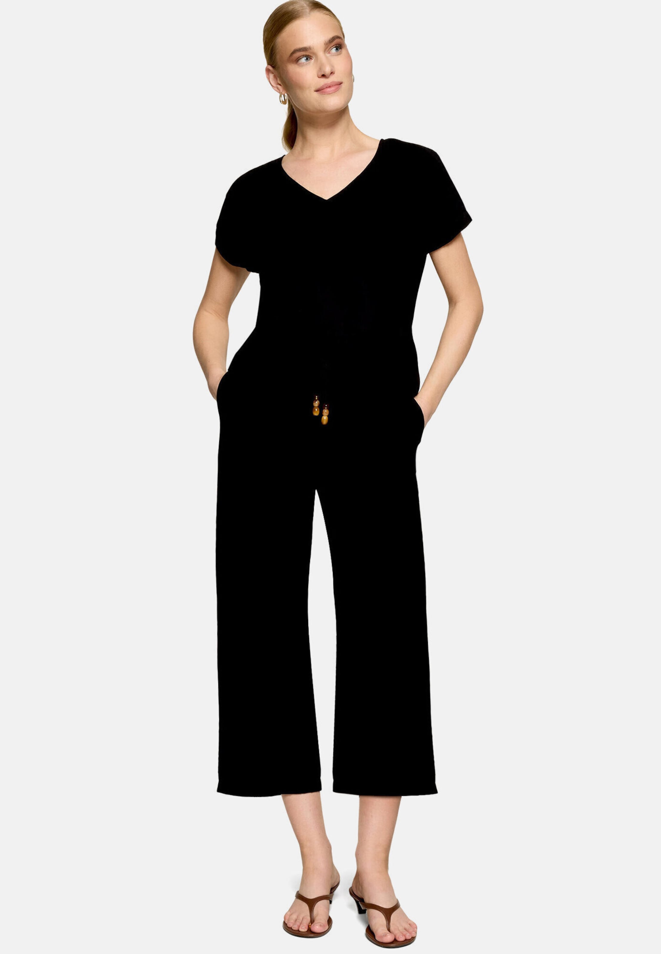 zero Loosefit Hose in Schwarz