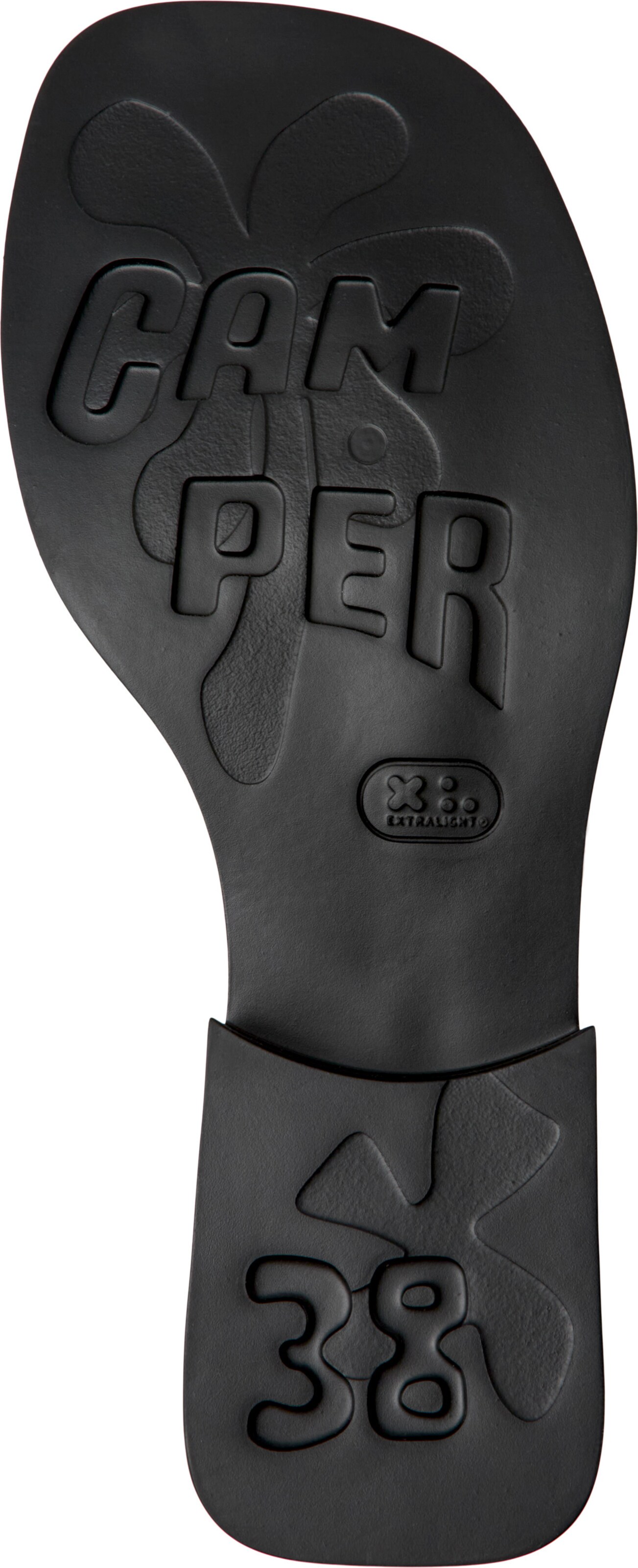 Zoccoletto 'Dana Twins' di CAMPER in bianco