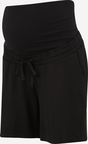 Mamalicious Curve - regular Pantalón 'MLLIF' en negro: frente