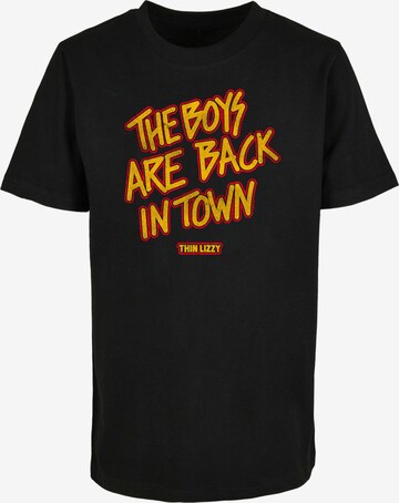 Merchcode Shirt 'Thin Lizzy - The Boys Stacked' in Black: front