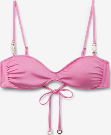 CALZEDONIA Bikinitop 'Minimal Fit' in Pink: Vorderseite