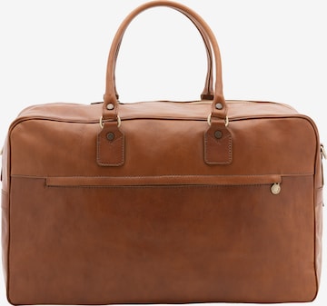 Borsa weekend di Viola Castellani in marrone: frontale
