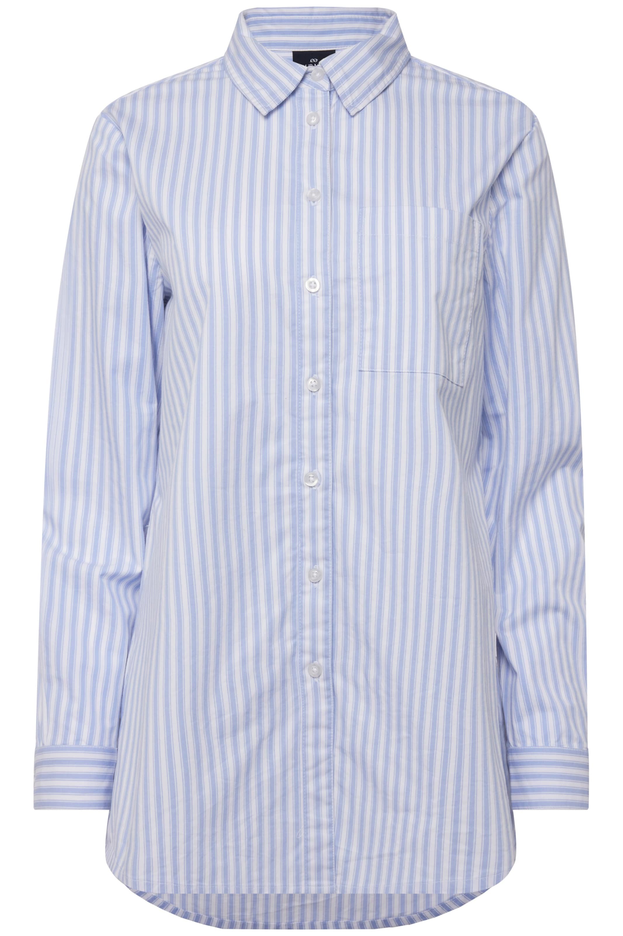 LAURASØN Bluse in Blau: Vorderseite