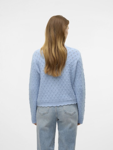 VERO MODA Knit cardigan in Blue