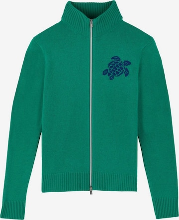Vilebrequin - Cárdigan en verde: frente