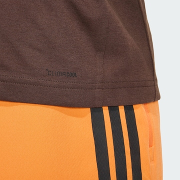 ADIDAS PERFORMANCE Performance Shirt in Brown