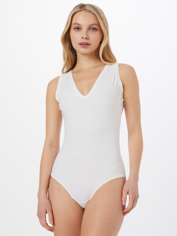 SPANX Bodysuit in White: front