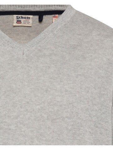 Pull-over Schott NYC en gris