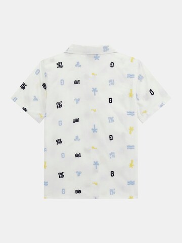GUESS Regular fit Button Up Shirt in White