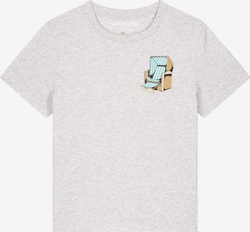 Watapparel Shirt 'Strandkorb' in White: front