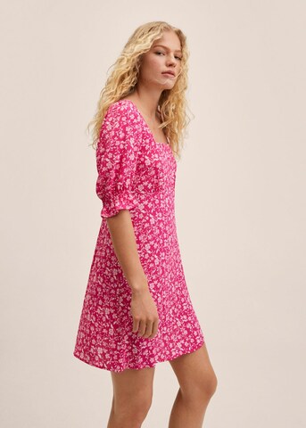 MANGO Summer Dress 'Solange' in Pink