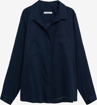 VIOLETA by Mango Bluse 'PLANA7' in navy, Produktansicht