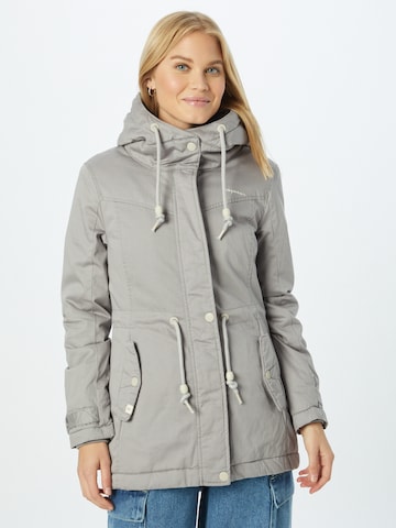 Ragwear Between-Seasons Parka 'RAQUELA' in Grey: front