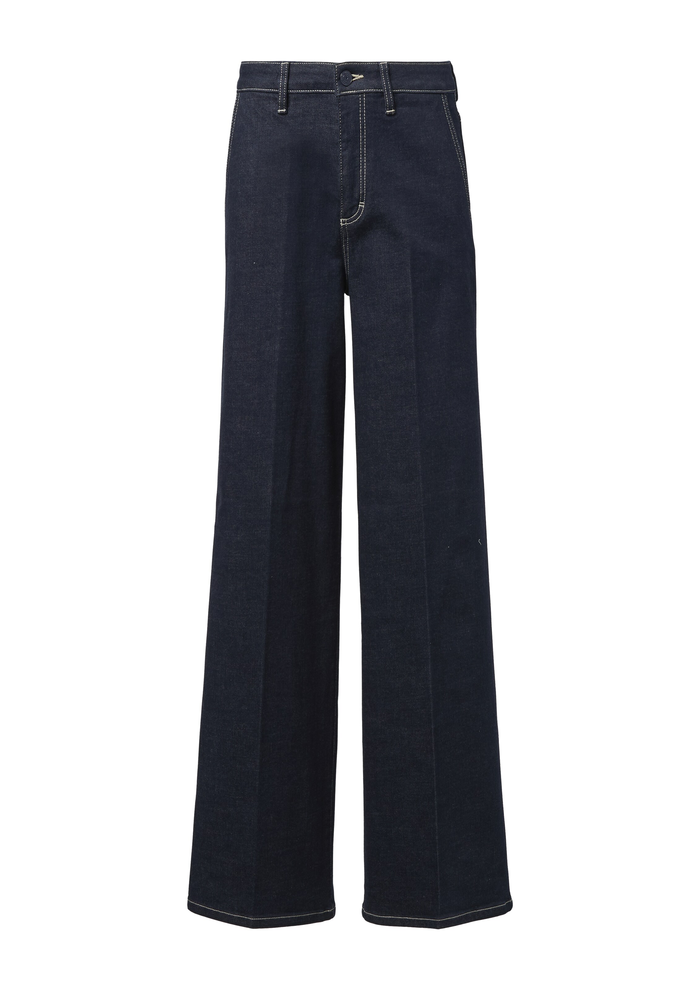 comma casual identity Wide Leg Jeans in Blau: Vorderseite
