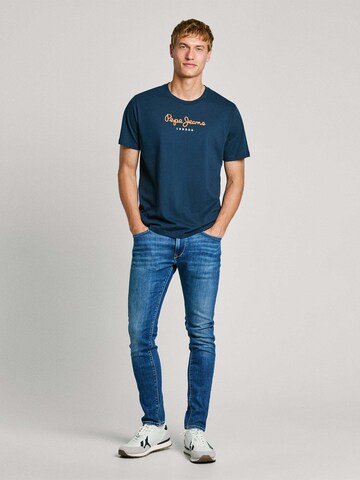 Pepe Jeans T-Shirt 'Eggo' in Blau