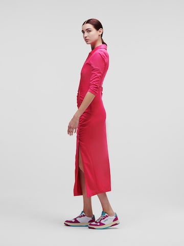 Karl Lagerfeld Платье в Ярко-розовый