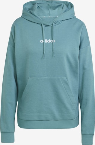 Felpa sportiva di ADIDAS SPORTSWEAR in blu: frontale