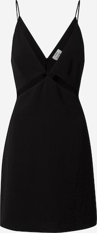 ABOUT YOU x MOGLI Cocktail Dress 'Rieke' in Black: front