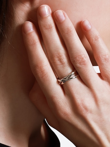 Heideman Ring 'Jovin' in Zilver: voorkant