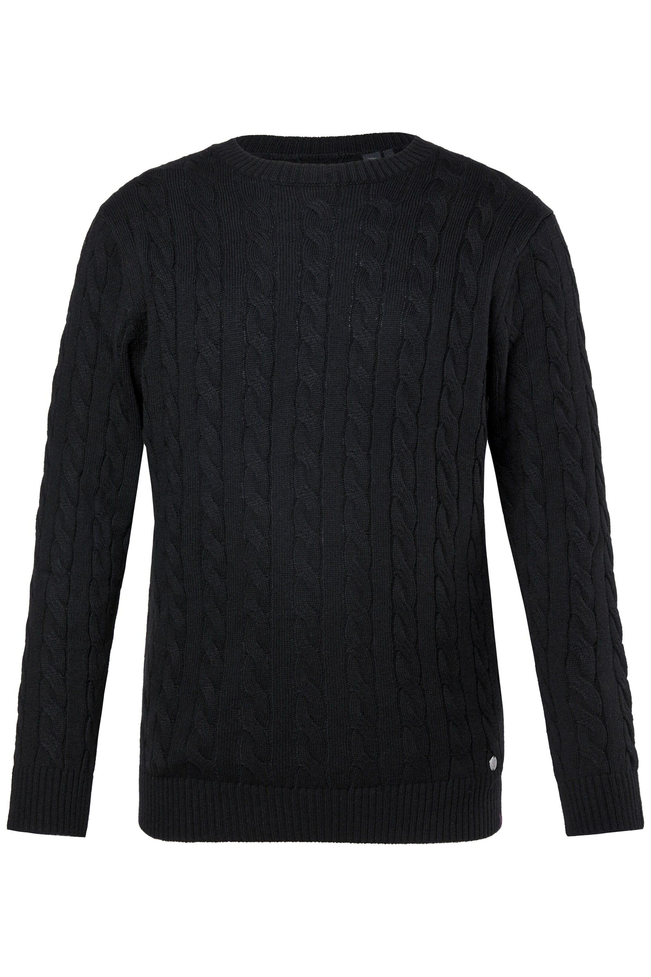 JP1880 Sweater in Black: front