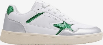 Baskets basses 'Dallas' Deeluxe en blanc : devant