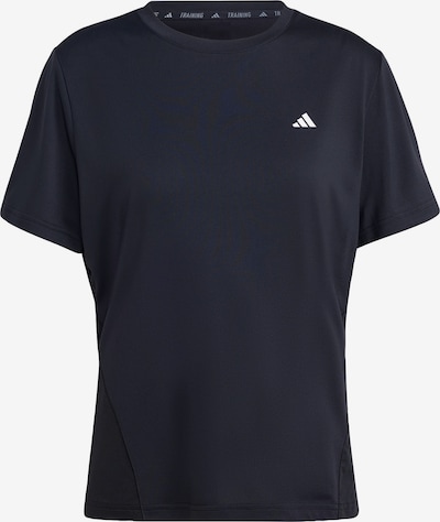 ADIDAS PERFORMANCE Funktionsshirt 'Designed for Training' in schwarz / weiß, Produktansicht