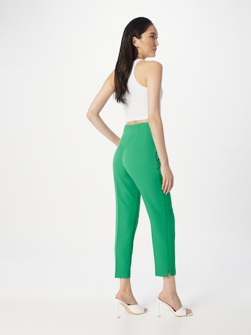 Dorothy Perkins Regular Trousers with creases in Green