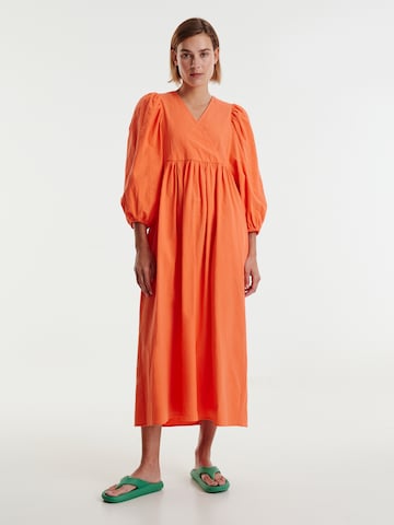 EDITED فستان 'Felice' بلون برتقالي: الأمام