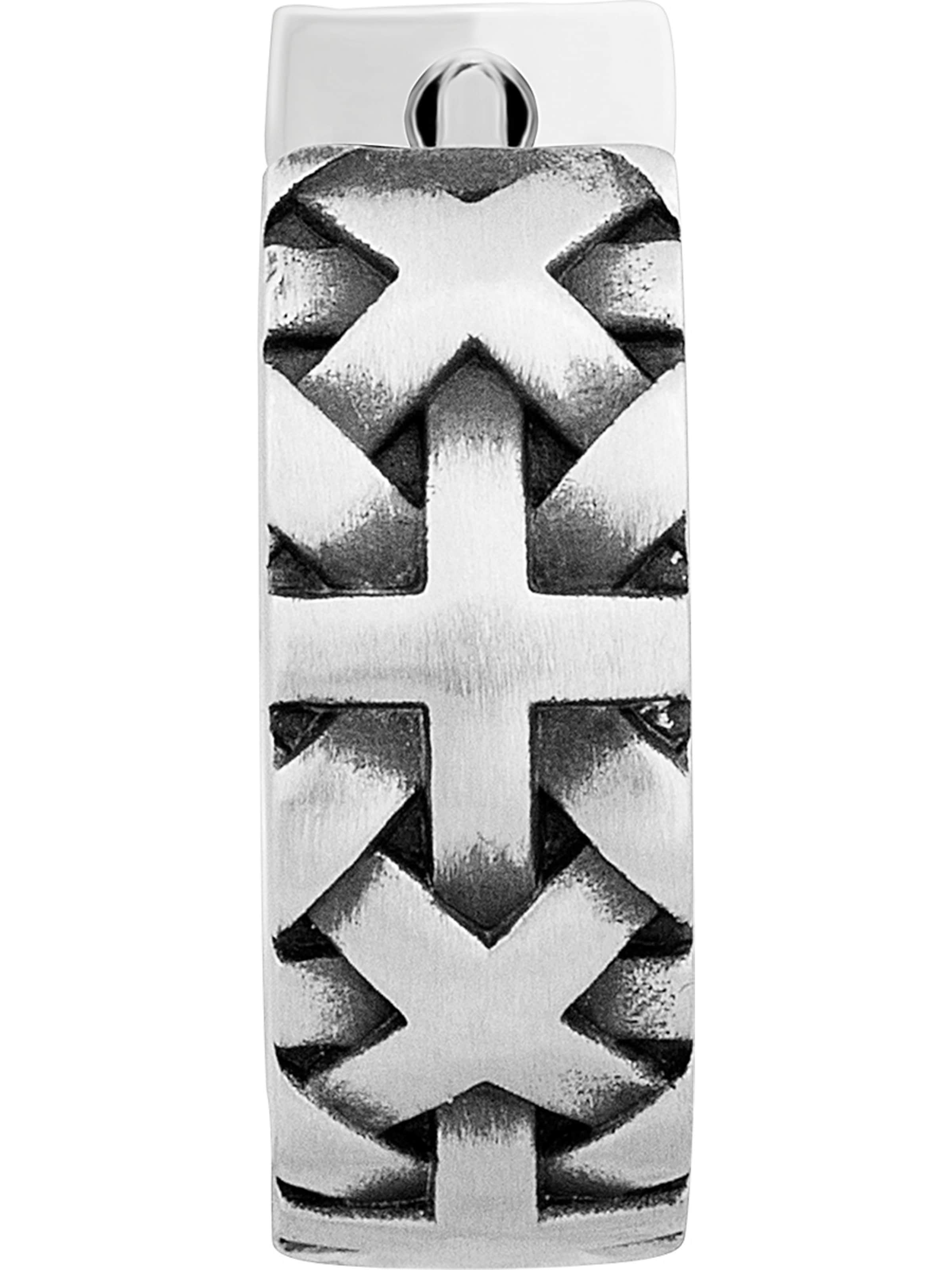 caï Ohrring in Silber: Vorderseite