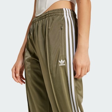 ADIDAS ORIGINALS Wide leg Pants 'Firebird' in Green