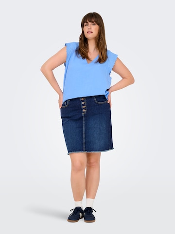 Jupe 'CARWilly' ONLY Carmakoma en bleu