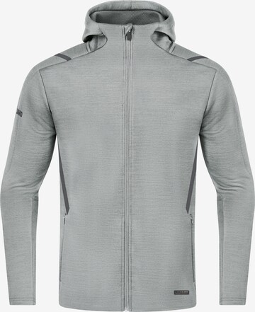 JAKO Athletic Jacket in Grey: front