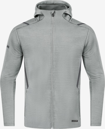 JAKO Athletic Jacket in Grey: front