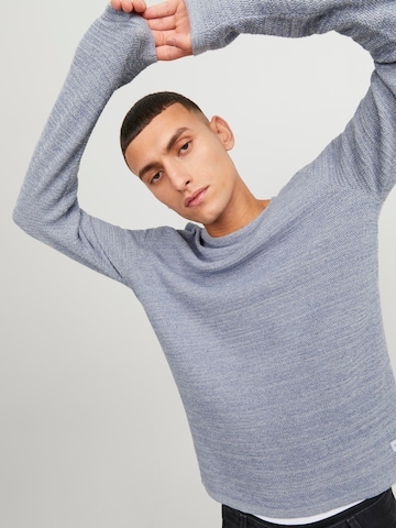 JACK & JONES Pullover 'Greg' in Blau