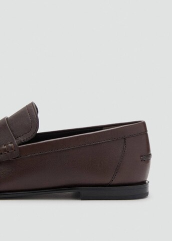 MANGO Moccasins in Brown