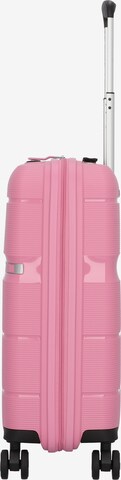 American Tourister Trolley 'Linex' in Roze