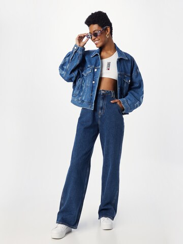 Wide Leg Jean Tommy Jeans en bleu