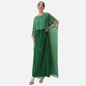 Elara Kleid 'Abaya' in Grün: Vorderseite