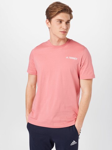 T-Shirt fonctionnel ADIDAS TERREX en rose