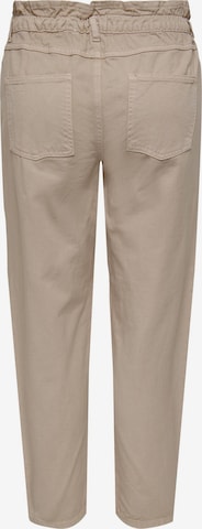 ONLY Tapered Jeans 'CUBA' in Beige