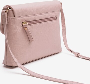 Sac à bandoulière 'Bologna Leather' Lazarotti en rose