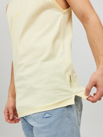 T-Shirt JACK & JONES en jaune