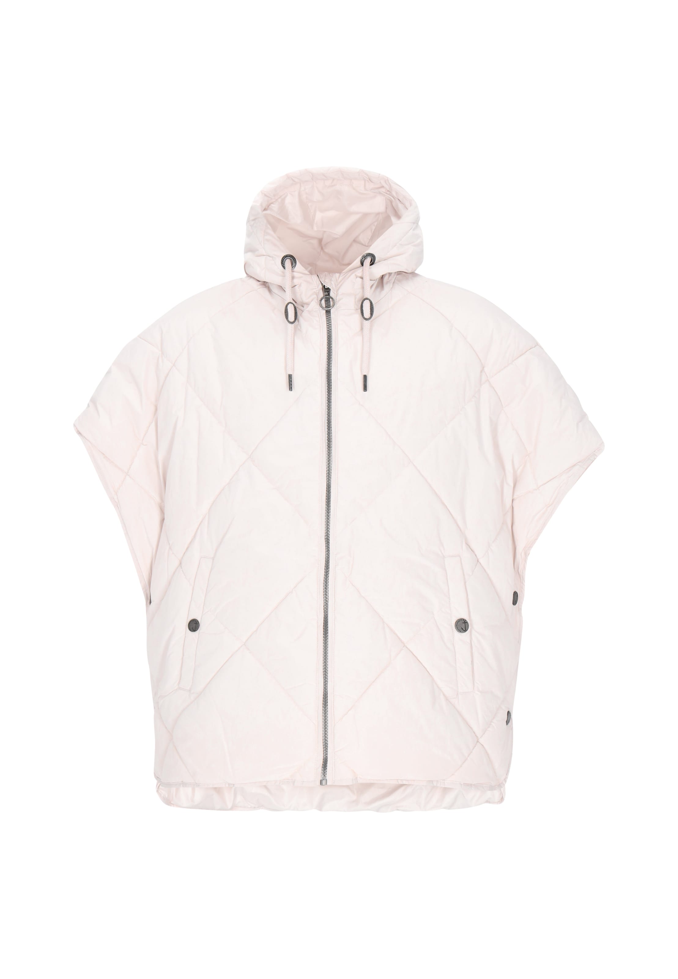 DreiMaster Maritim Γιλέκο σε λευκό: μπροστά