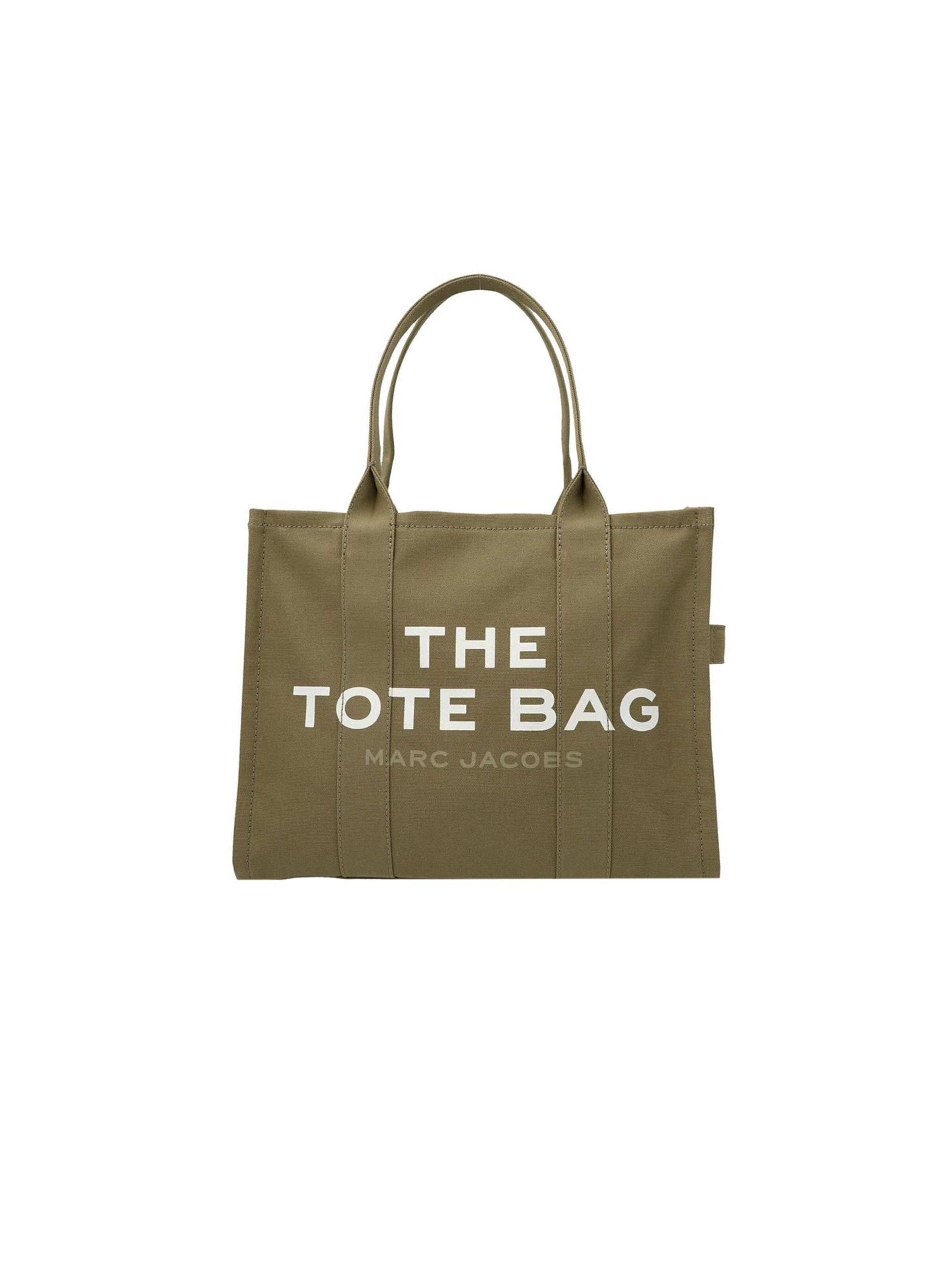 Marc Jacobs Shopper 'Shopping The Canvas Large Tote' in Groen: voorkant