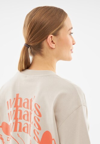 Johnny Urban T-Shirt 'Sammy Schmetterling' in Beige
