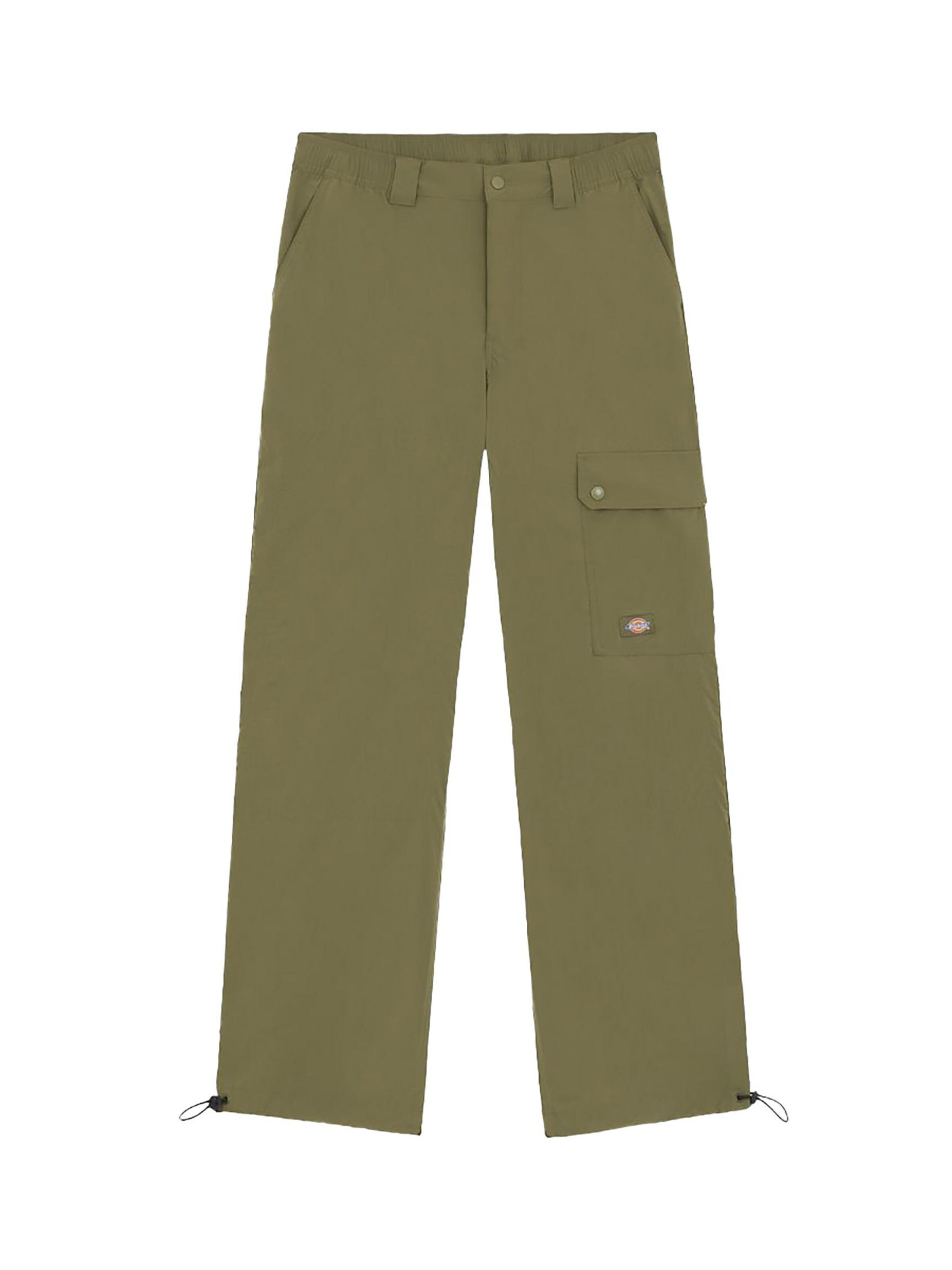 DICKIES Regular Pants 'Jackson' in Green: front