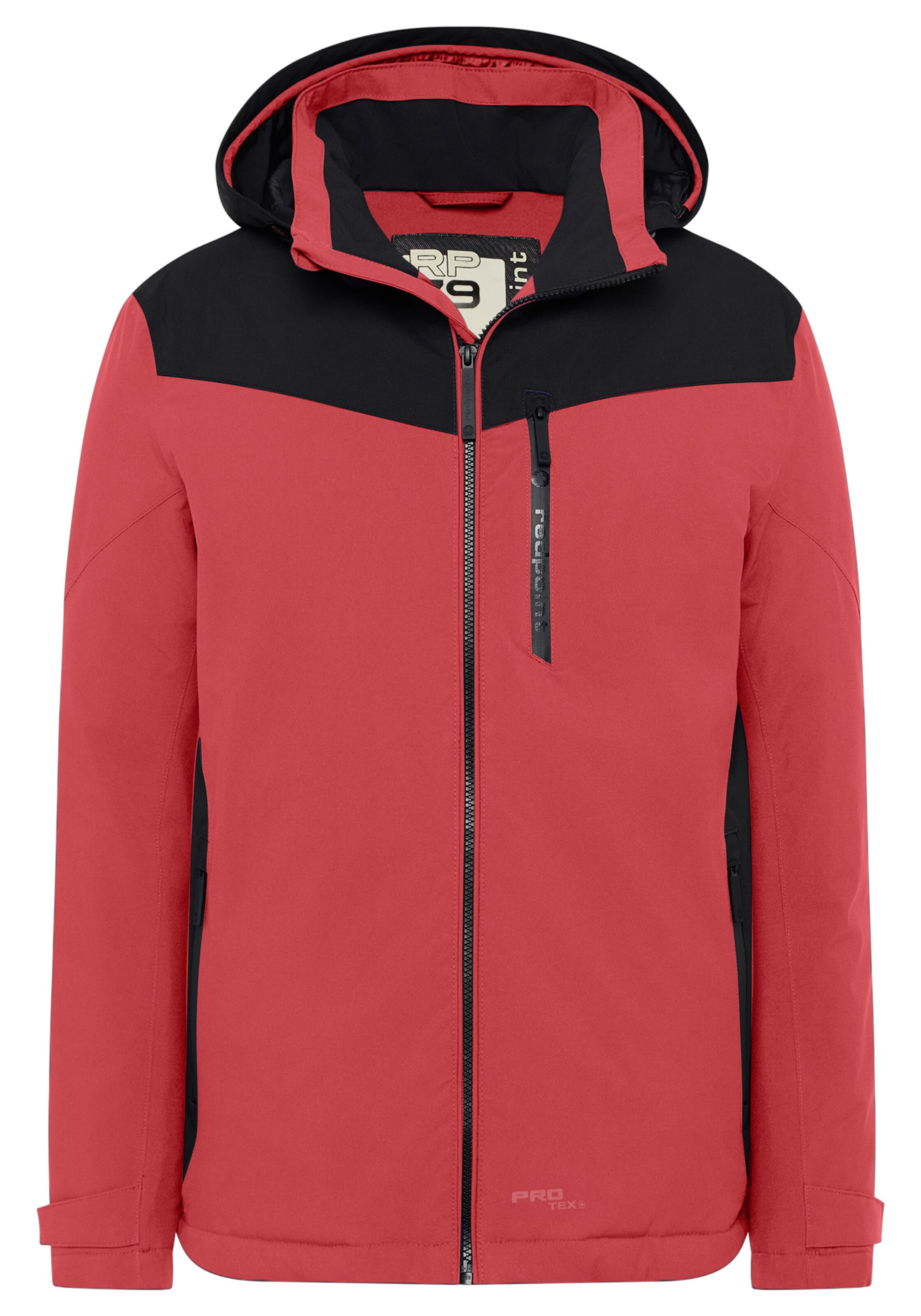 REDPOINT Funktionsjacke 'LEN 3.0' in Rot: Vorderseite